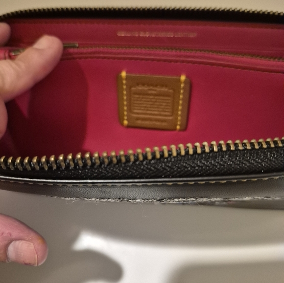 Coach Car Embelished Rogue With Matching Wallet - Picture 14 of 16